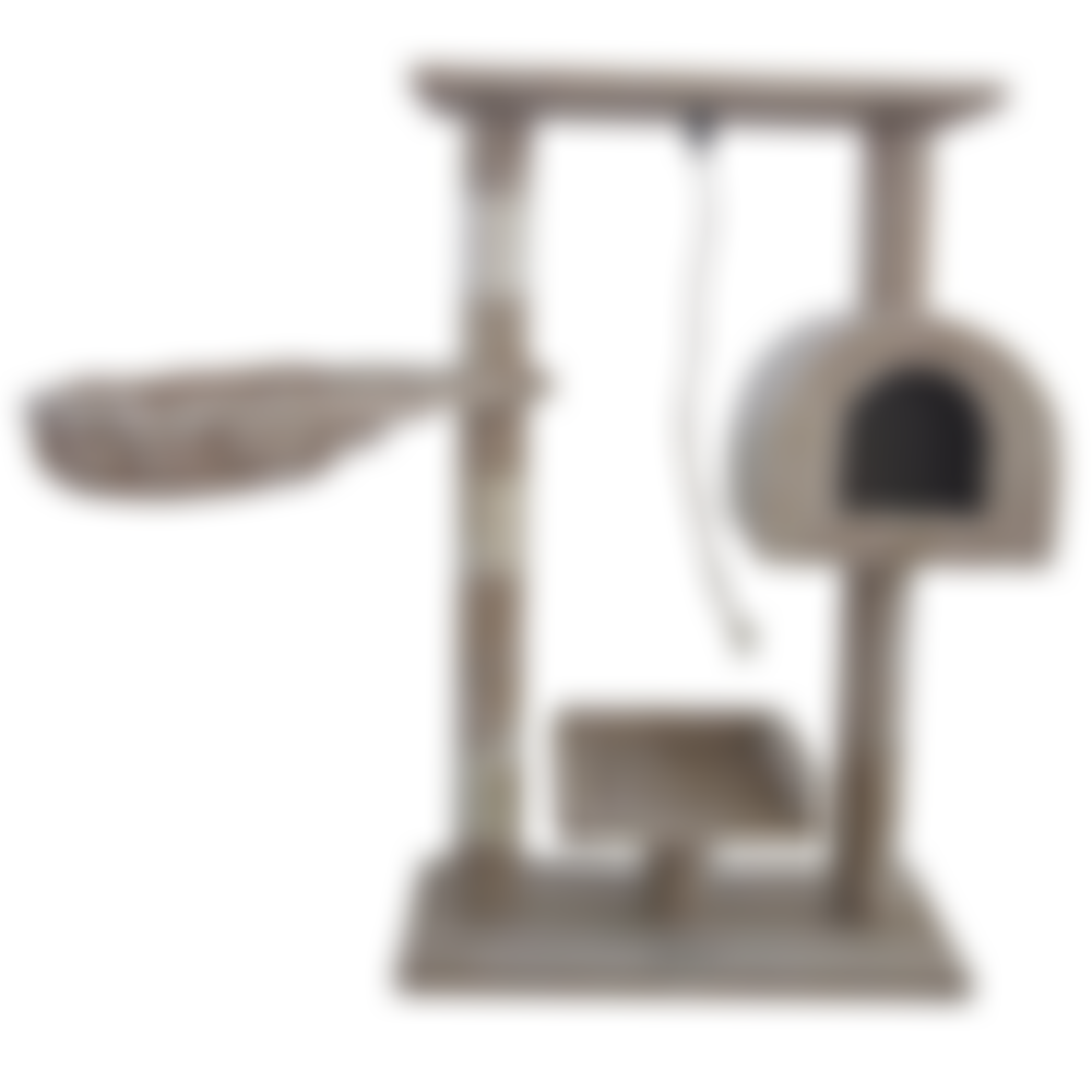 Leopet Kbm001 2grau Cat Tree Scratching Post Kitten Climbing (11)