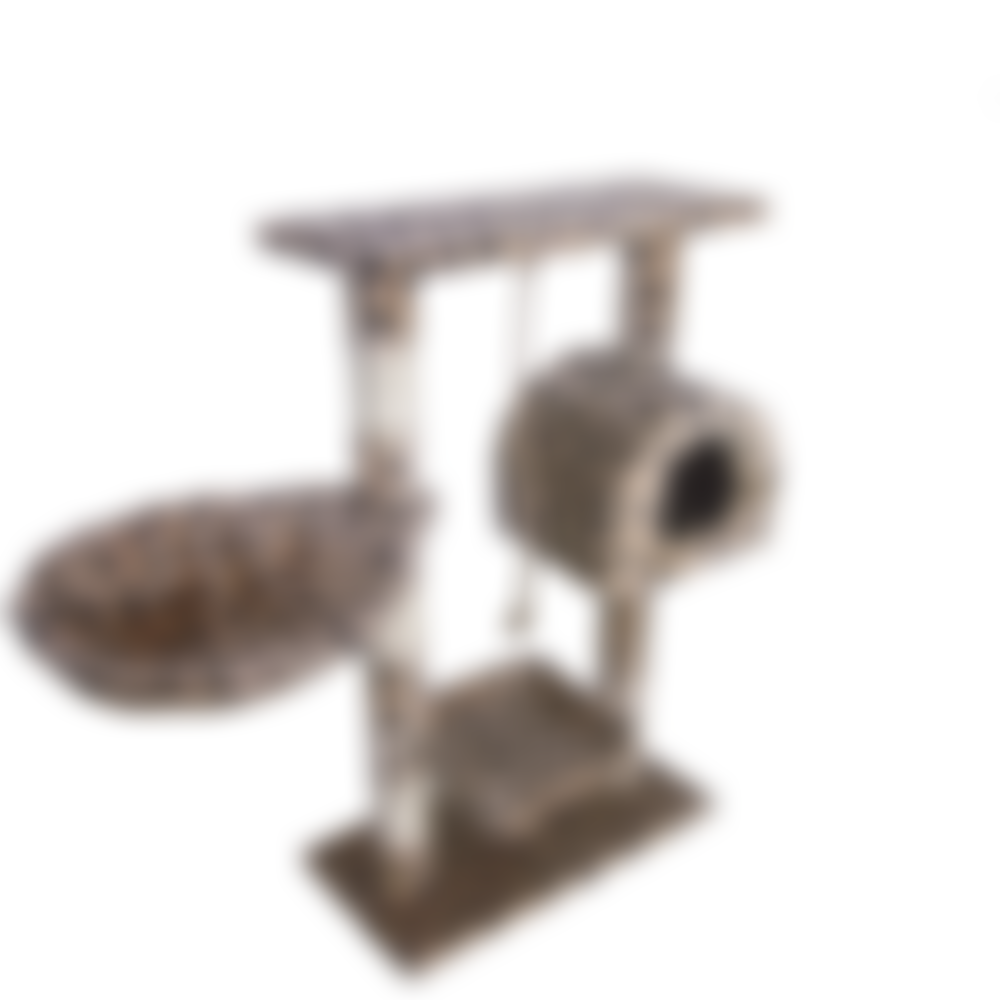 Leopet Kbm001 2grau Cat Tree Scratching Post Kitten Climbing (6)