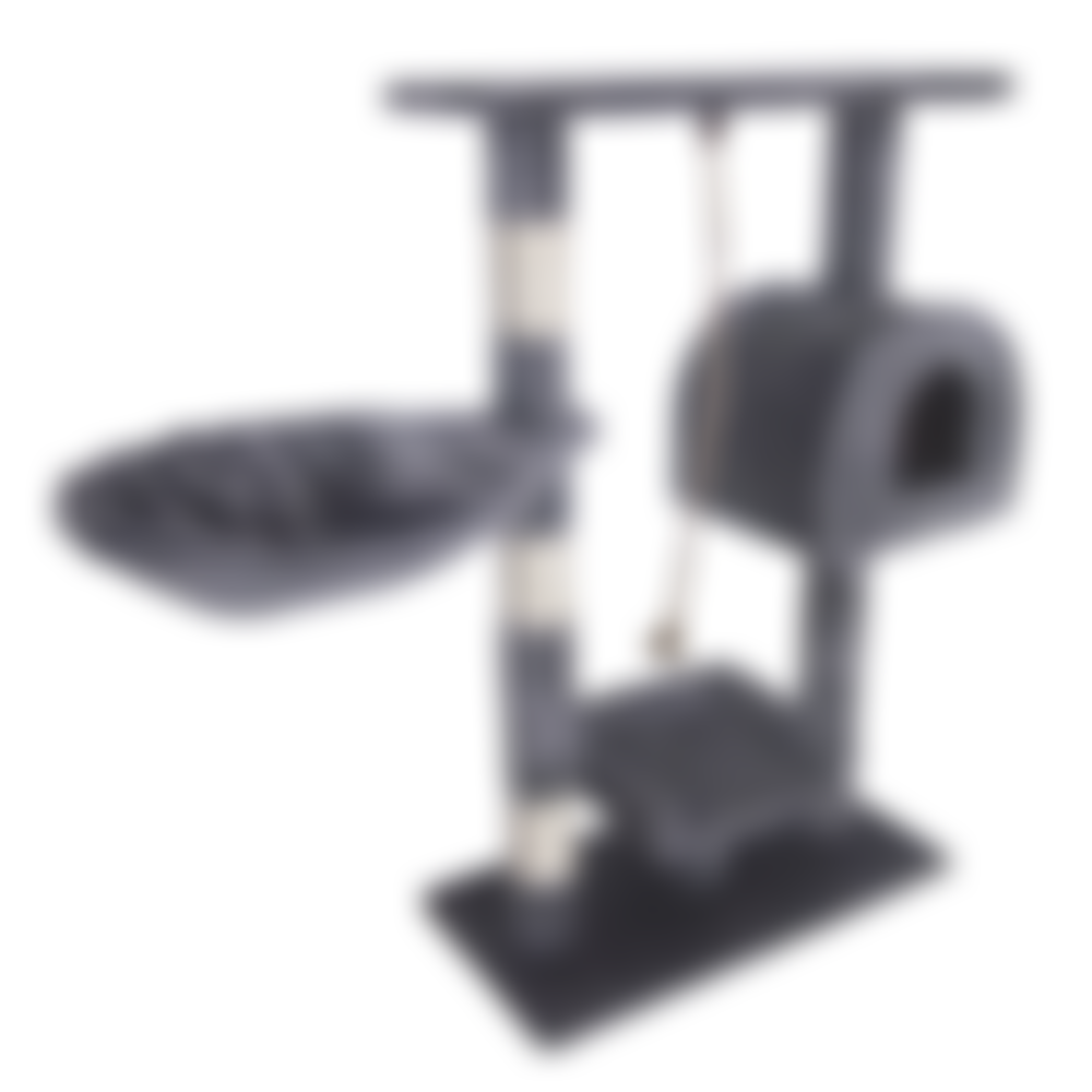 Leopet Kbm001 2grau Cat Tree Scratching Post Kitten Climbing (8)